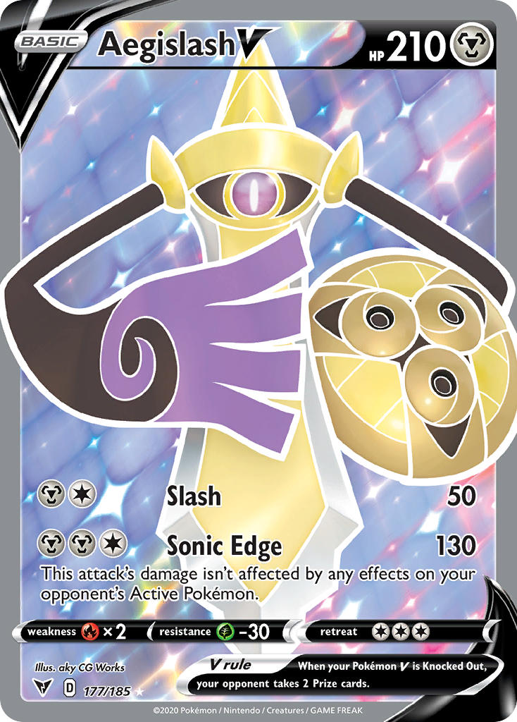 Aegislash V | Vivid Voltage 177/185
