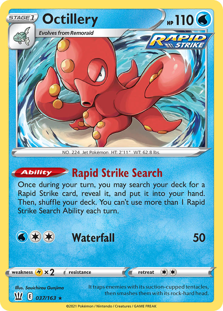 Octillery | Battle Styles 037/163