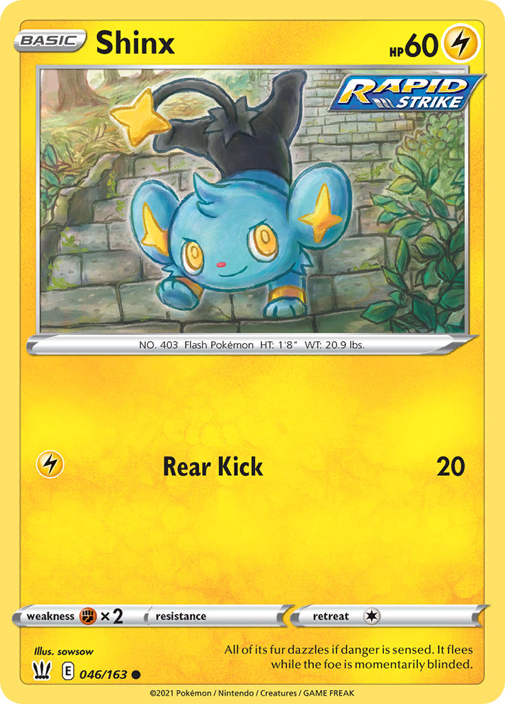Shinx | Battle Styles 046/163
