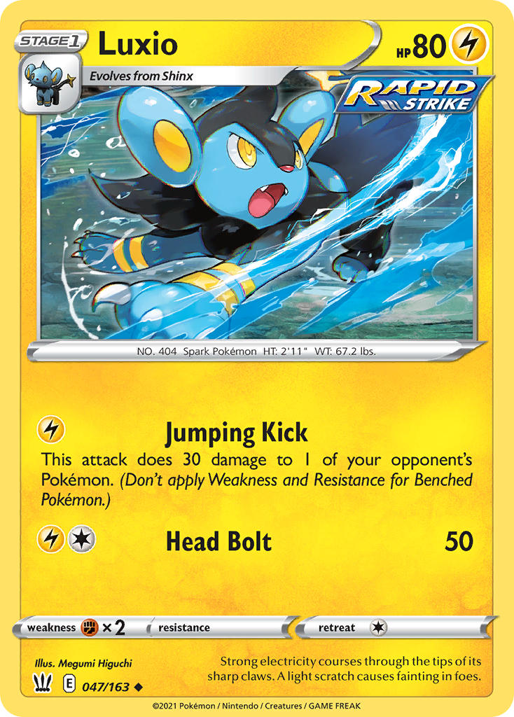Luxio | Battle Styles 047/163