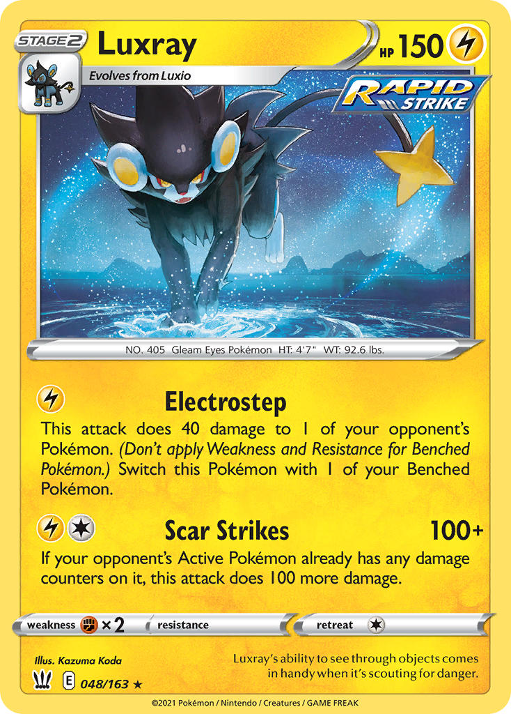 Luxray | Battle Styles 048/163