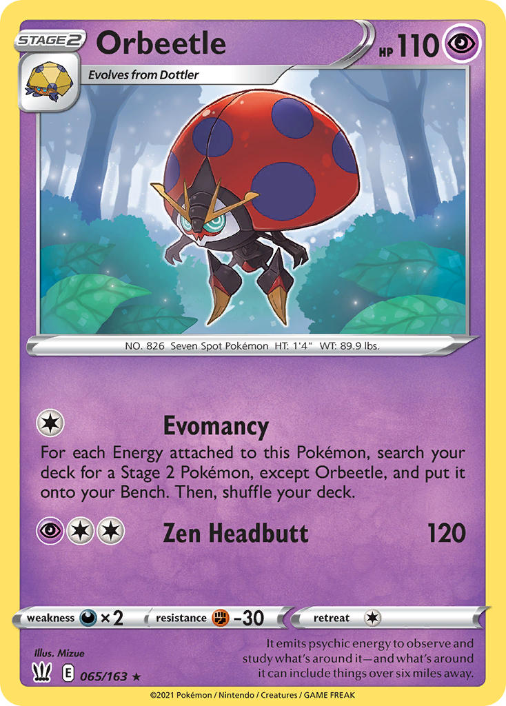 Orbeetle | Battle Styles 065/163