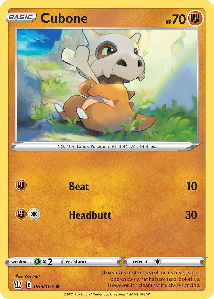 Cubone | Battle Styles 069/163