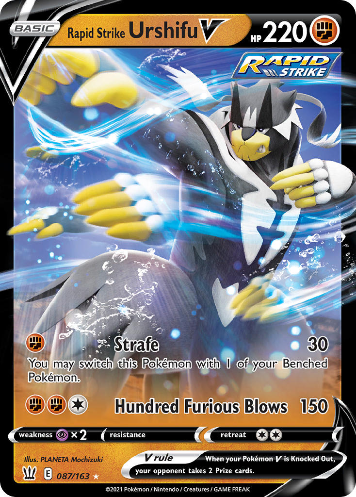 Rapid Strike Urshifu V | Battle Styles 087/163
