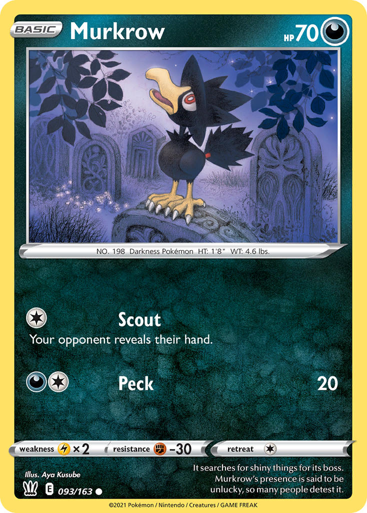 Murkrow | Battle Styles 093/163