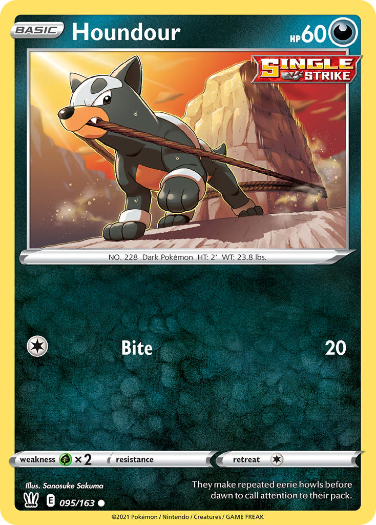 Houndour | Battle Styles 095/163