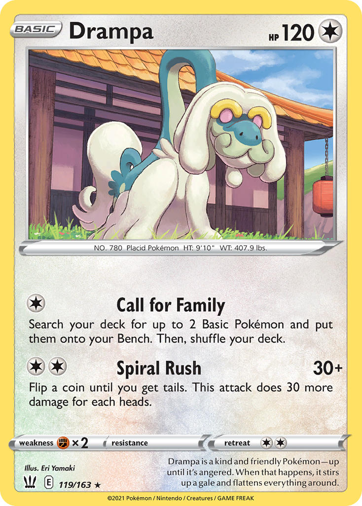 Drampa | Battle Styles 119/163