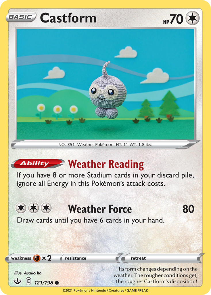 Castform | Chilling Reign 121/198