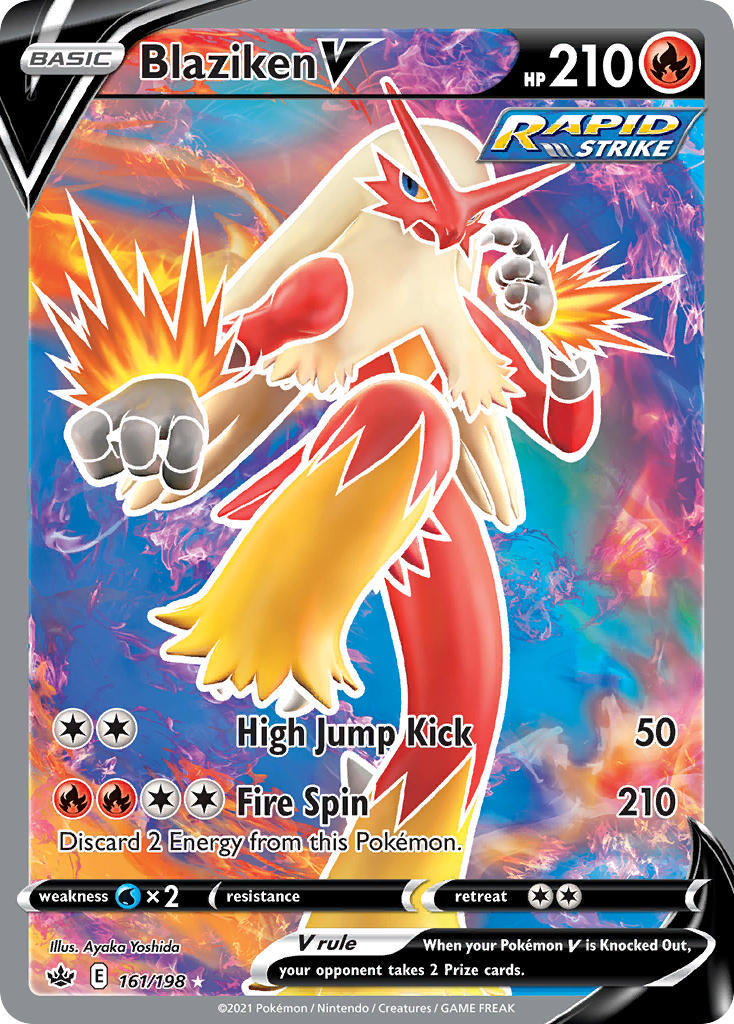 Blaziken V | Chilling Reign 161/198