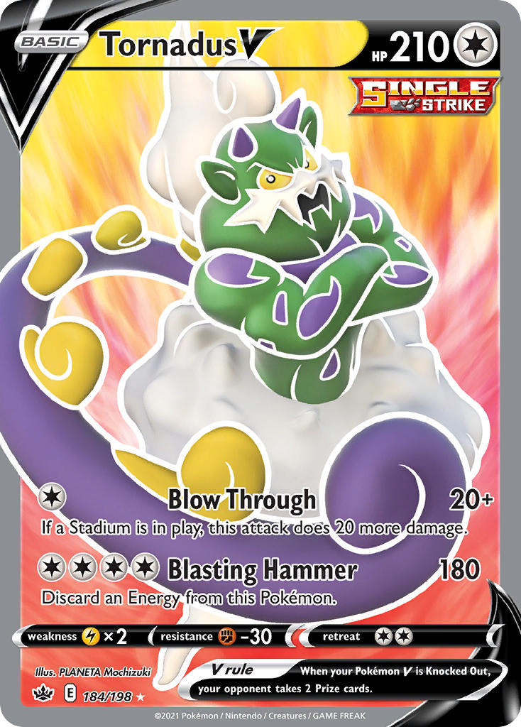 Tornadus V | Chilling Reign 184/198