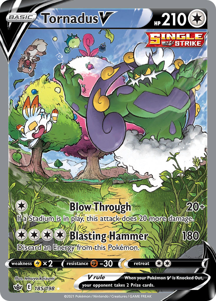 Tornadus V | Chilling Reign 185/198