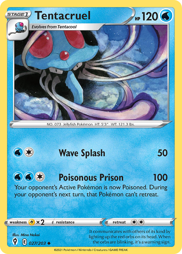 Tentacruel | Evolving Skies 027/203