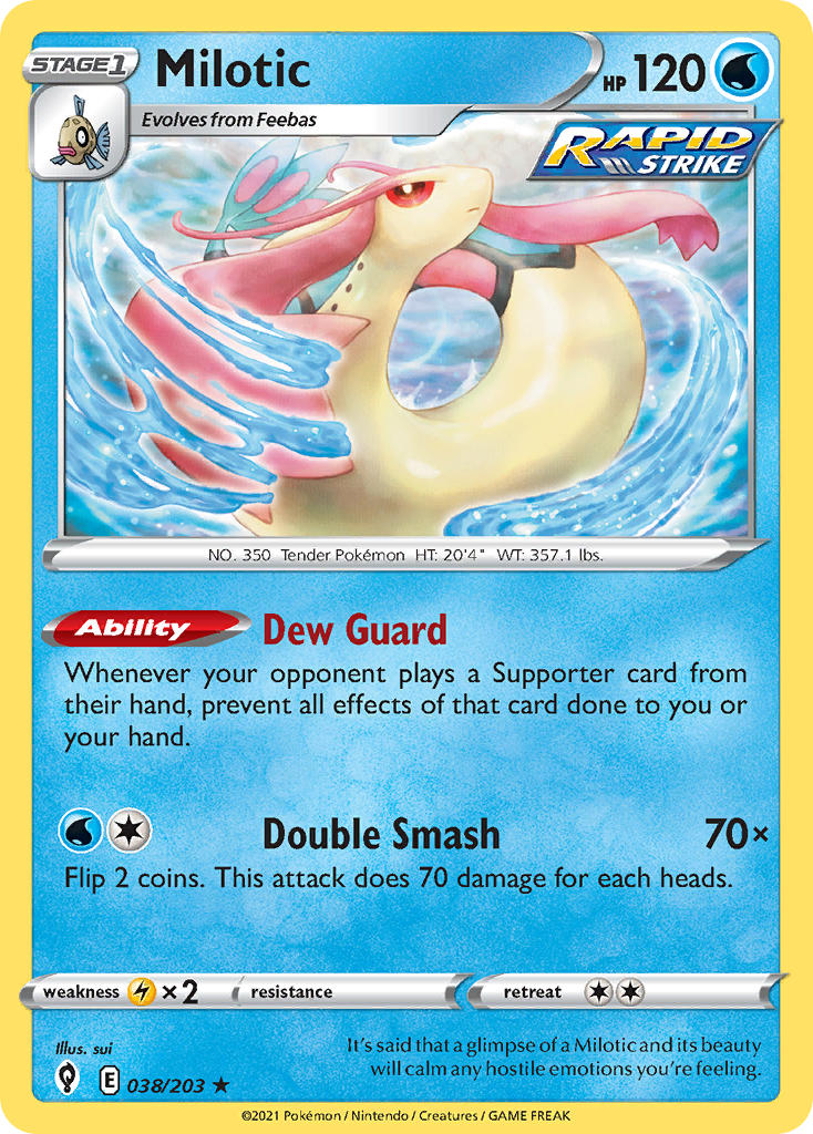 Milotic | Evolving Skies 038/203