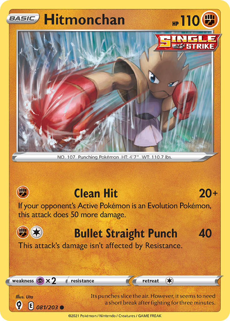Hitmonchan | Evolving Skies 081/203