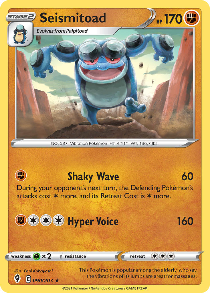 Seismitoad | Evolving Skies 090/203
