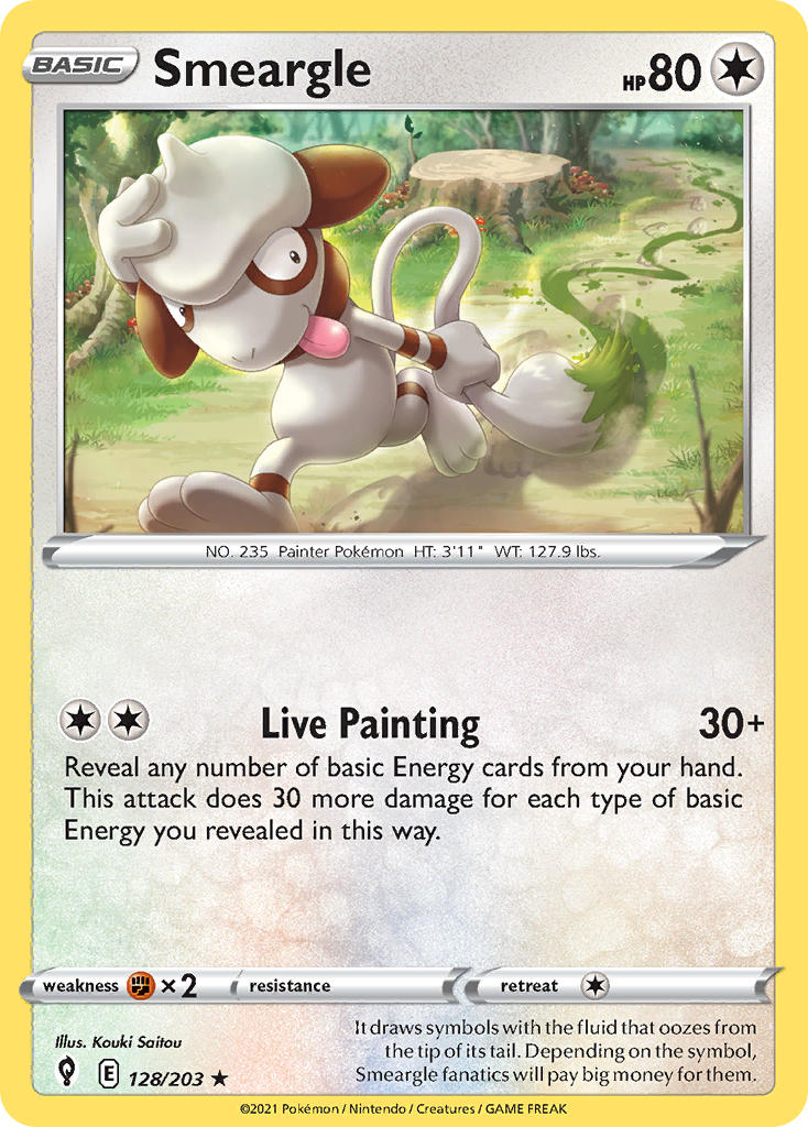 Smeargle | Evolving Skies 128/203