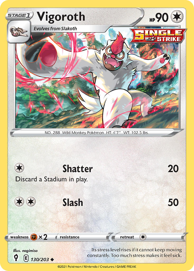 Vigoroth | Evolving Skies 130/203