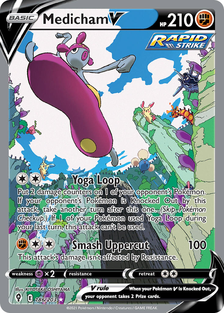 Medicham V | Evolving Skies 186/203