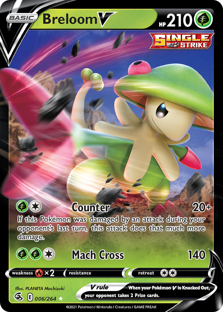 Breloom V | Fusion Strike 006/264