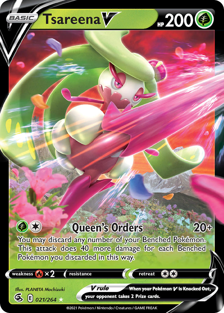 Tsareena V | Fusion Strike 021/264