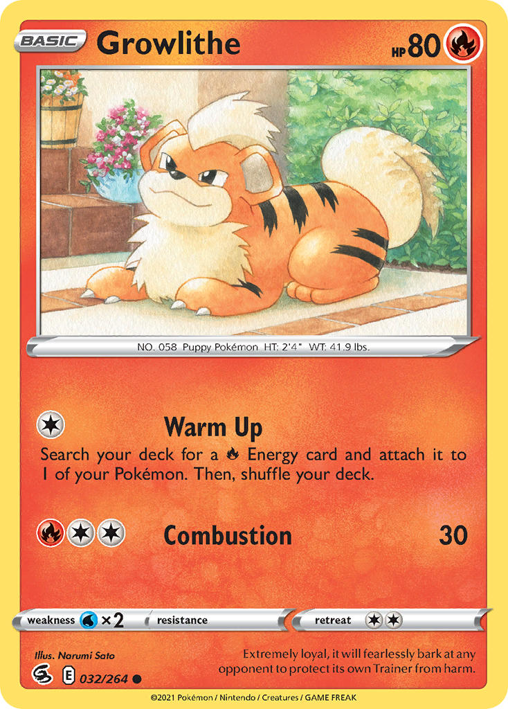 Growlithe | Fusion Strike 032/264