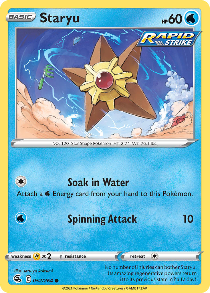 Staryu | Fusion Strike 052/264