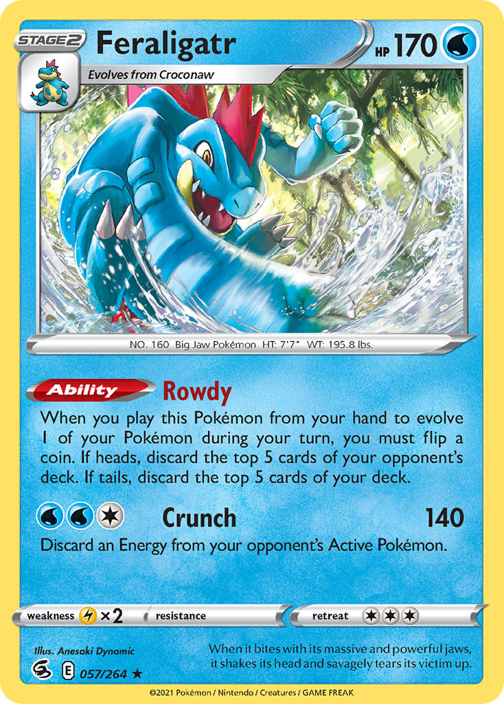 Feraligatr | Fusion Strike 057/264