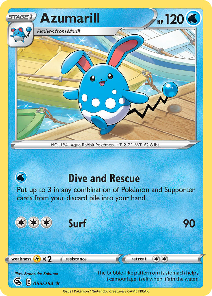 Azumarill | Fusion Strike 059/264