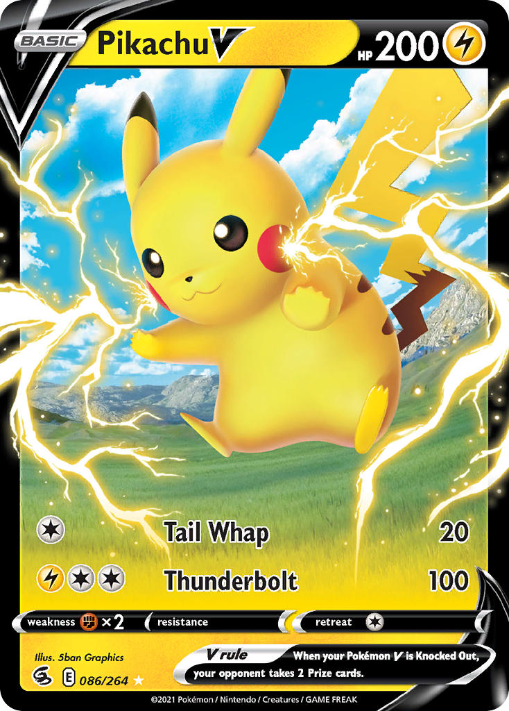 Pikachu V | Fusion Strike 086/264