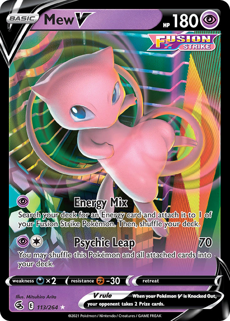 Mew V | Fusion Strike 113/264
