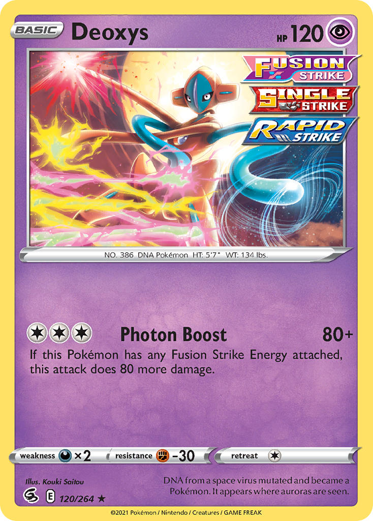 Deoxys | Fusion Strike 120/264