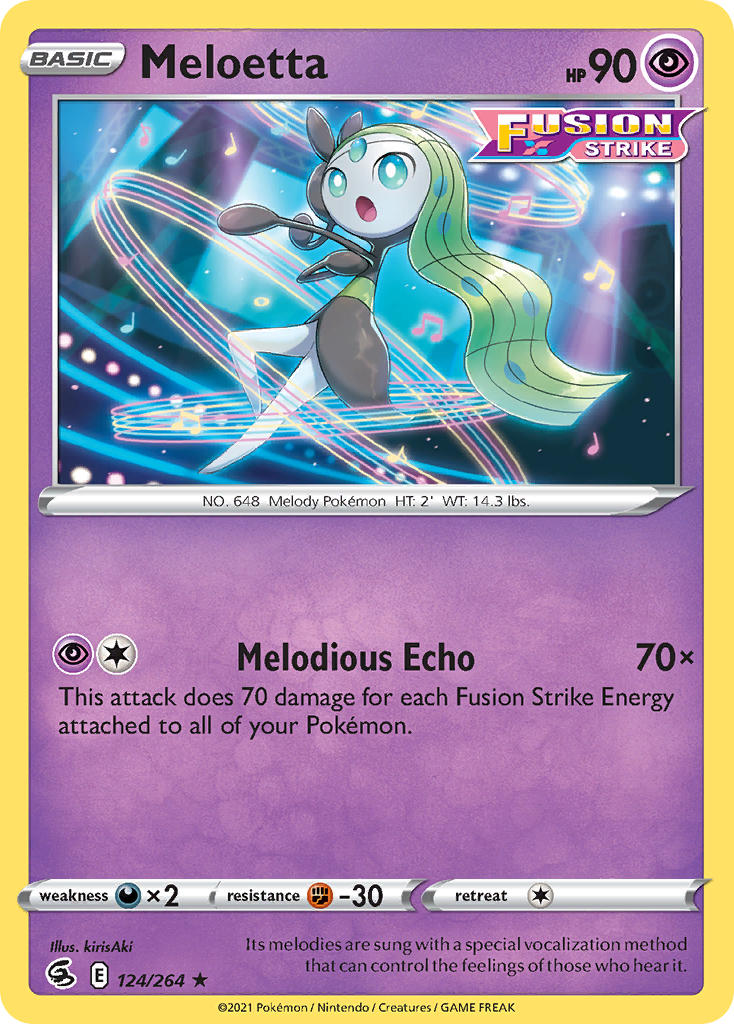 Meloetta | Fusion Strike 124/264