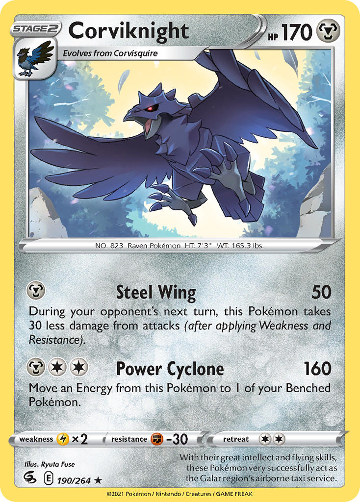 Corviknight | Fusion Strike 190/264