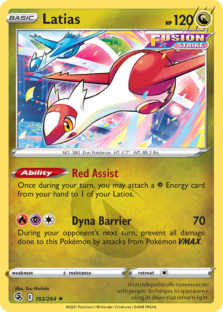 Latias | Fusion Strike 193/264