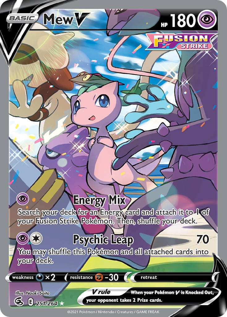 Mew V | Fusion Strike 251/264