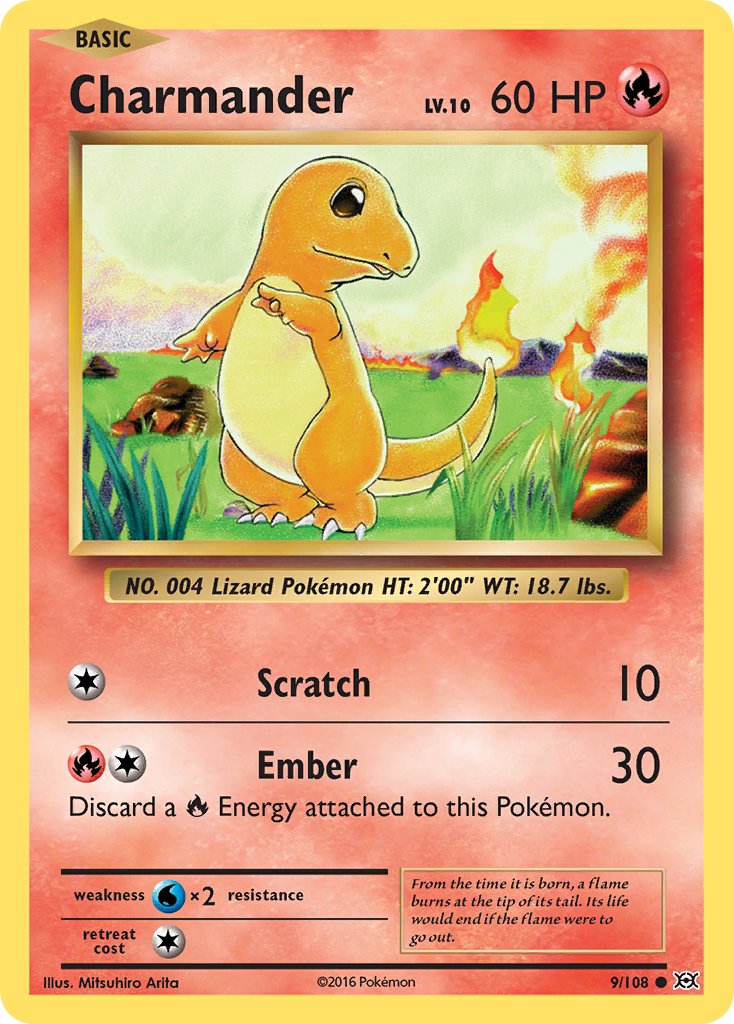Charmander | Evolutions 009/108