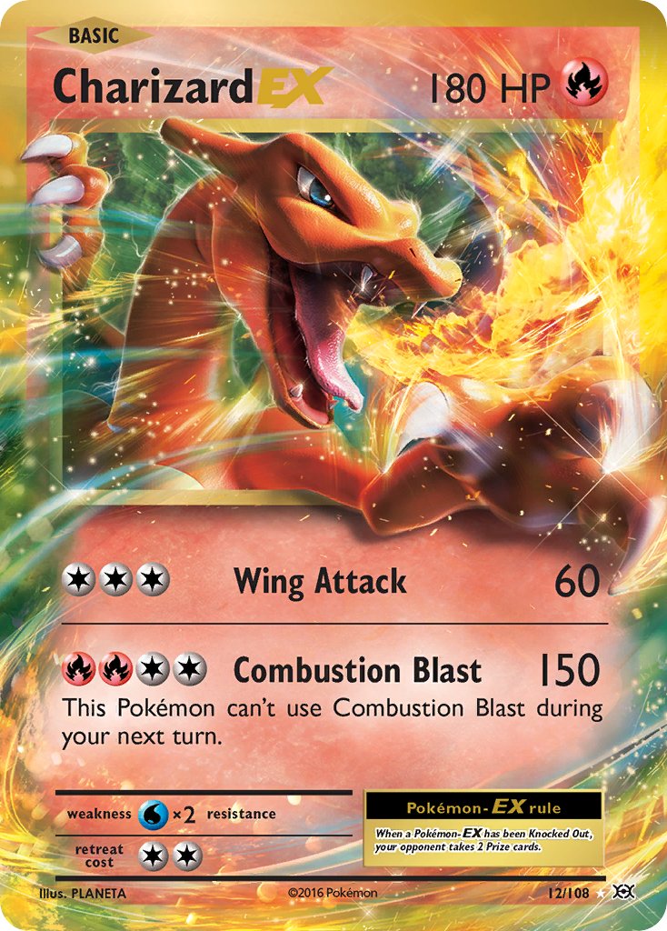 Charizard EX | Evolutions 012/108