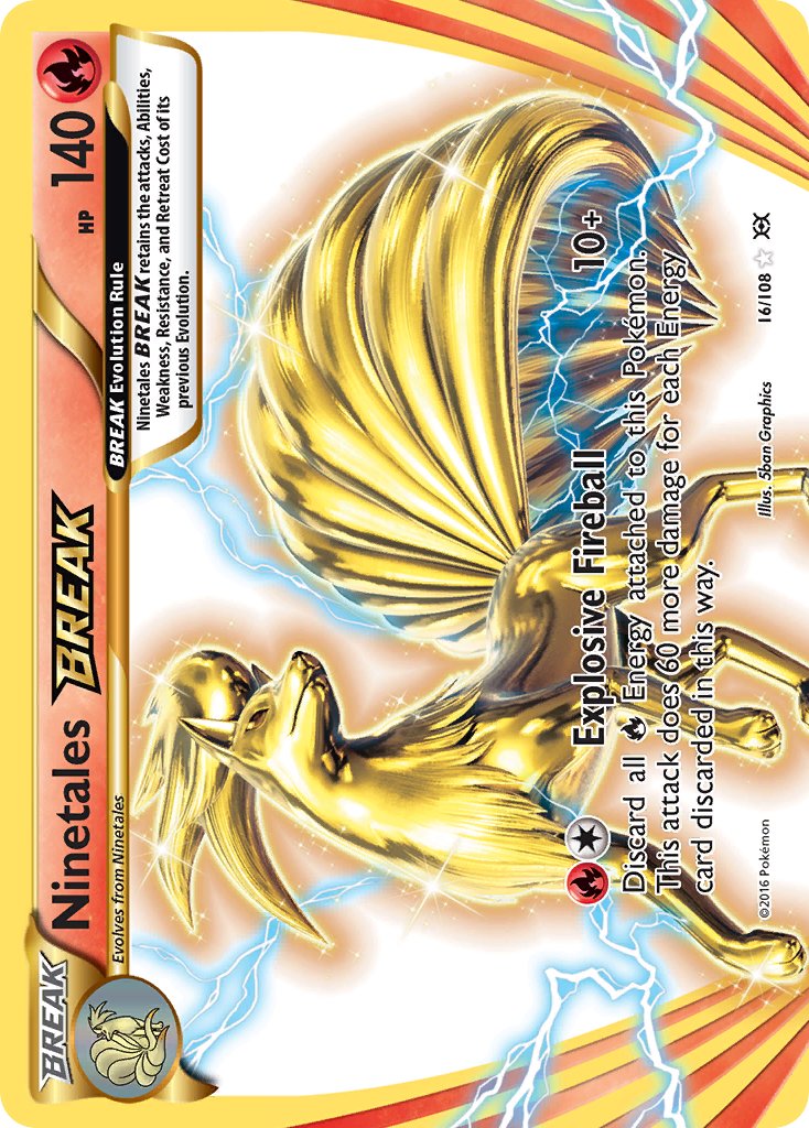 Ninetales BREAK | Evolutions 016/108