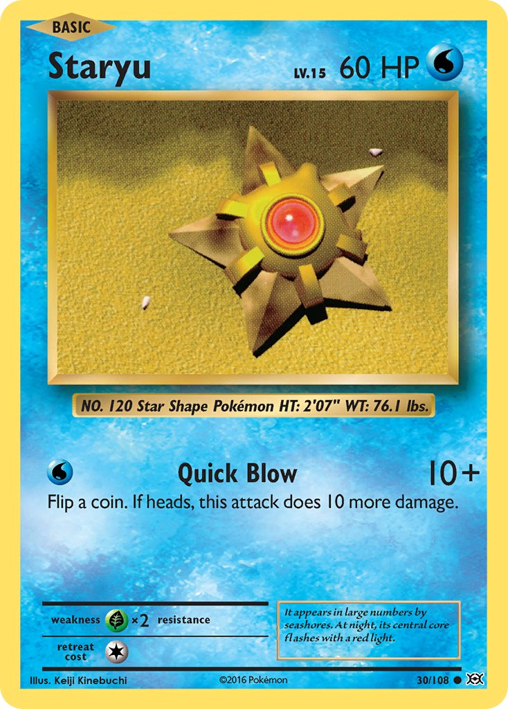 Staryu | Evolutions 030/108