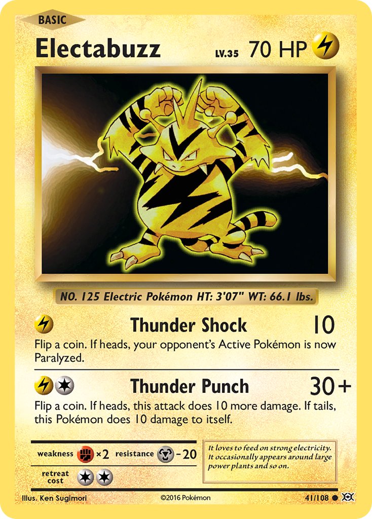 Electabuzz | Evolutions 041/108