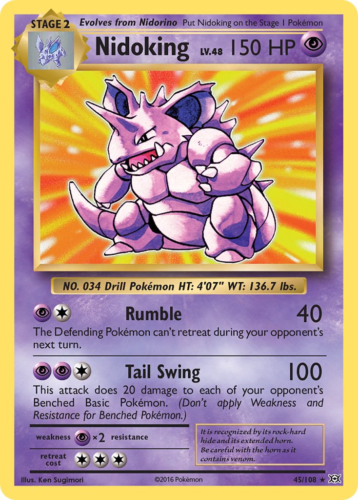 Nidoking | Evolutions 045/108