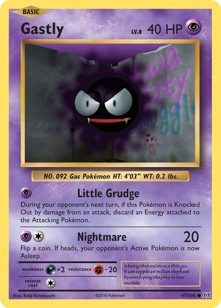 Gastly | Evolutions 047/108