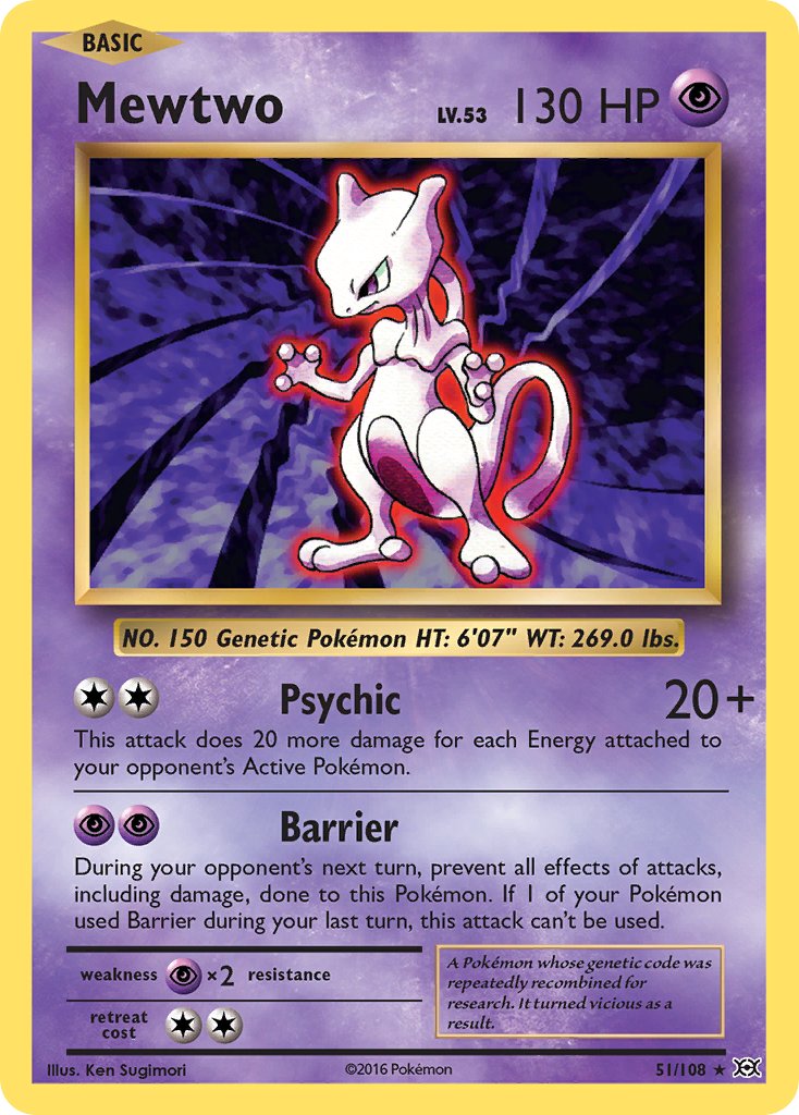 Mewtwo | Evolutions 051/108