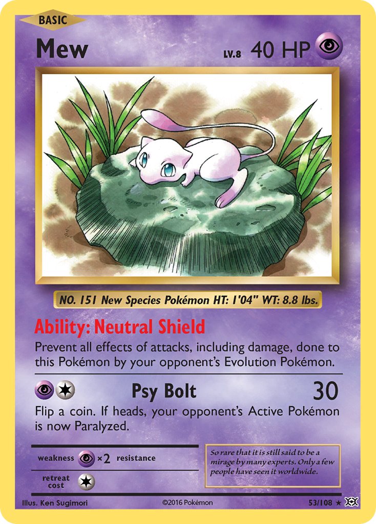 Mew | Evolutions 053/108