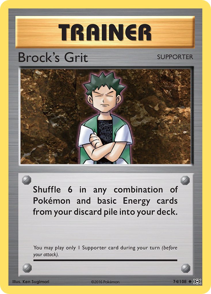 Brock's Grit | Evolutions 074/108