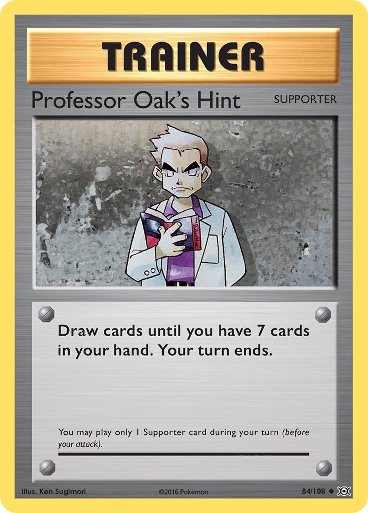Professor Oak's Hint | Evolutions 084/108