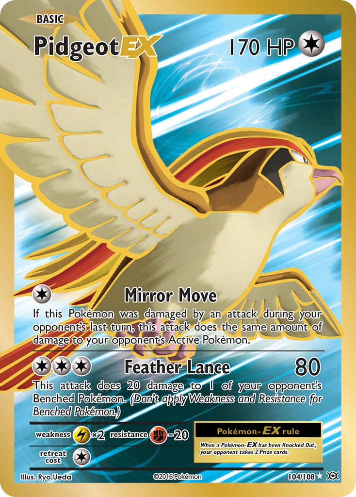 Pidgeot EX | Evolutions 104/108