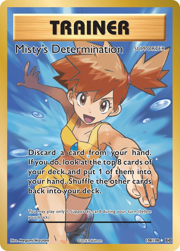 Misty's Determination | Evolutions 108/108