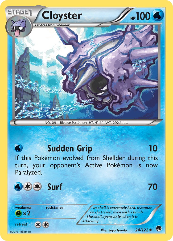 Cloyster | XY-BreakPoint 024/122