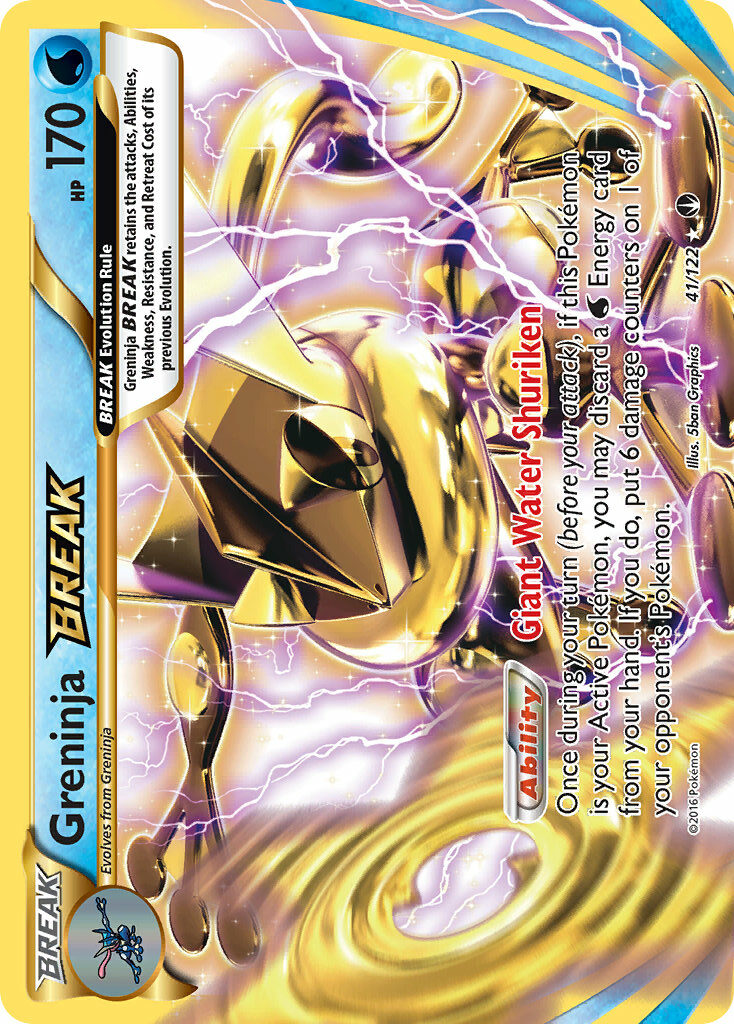 Greninja BREAK | XY-BreakPoint 041/122